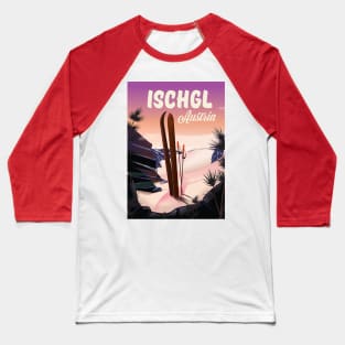 Ischgl Austria ski poster Baseball T-Shirt